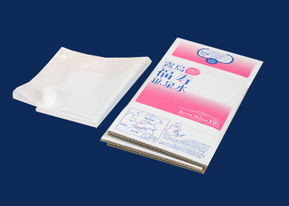 鉱泉水10L　空箱とBIB